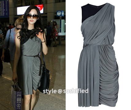 Fashion SNSD Alexander-wang-draped-asymmetrical-dress-at-farfetch-com-826